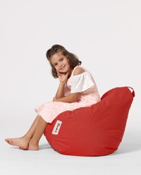 Fotoliu puf de gradina Premium Rosu 60x60x25 cm - 2