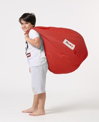 Fotoliu puf de gradina Premium Rosu 60x60x25 cm - 6