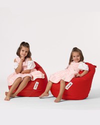 Fotoliu puf de gradina Premium Rosu 60x60x25 cm - 7