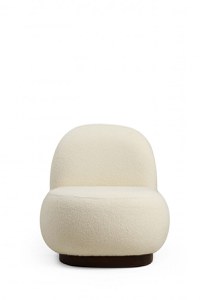 Fotoliu Tina Bouclet White - 4