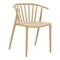 Fotoliu Zelma, Pako World, PP, Cappuccino, 55x53x73 cm - 1