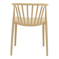 Fotoliu Zelma, Pako World, PP, Cappuccino, 55x53x73 cm - 5