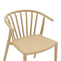 Fotoliu Zelma, Pako World, PP, Cappuccino, 55x53x73 cm - 6