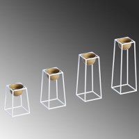 Ghiveci decorativ GED018C Auriu 17x30x30 cm - 5