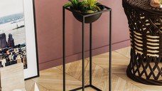 Ghiveci decorativ GED021 Negru 22x60x22 cm