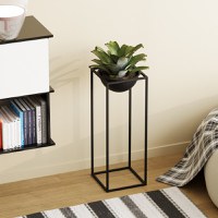 Ghiveci decorativ GED021 Negru 22x60x22 cm - 3