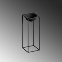 Ghiveci decorativ GED021 Negru 22x60x22 cm - 5