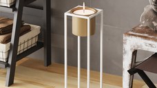 Ghiveci decorativ GED023C Auriu 15x50x15 cm