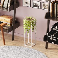 Ghiveci decorativ GED023C Auriu 15x50x15 cm - 2