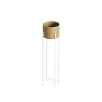 Ghiveci decorativ GED025C Auriu 23x78x23 cm - 4