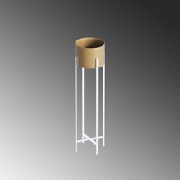 Ghiveci decorativ GED025C Auriu 23x78x23 cm - 5