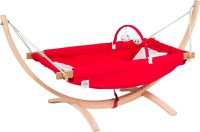 Hamac bebelusi Fethiye Rosu 135x56 cm - 2