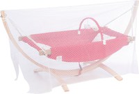 Hamac bebelusi Fethiye Rosu 135x56 cm - 3