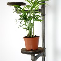 Jardinieră BORURAF263 Argintiu 114x31x12 cm - 3