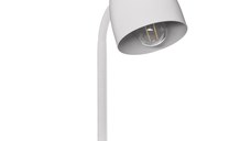 Lampa de birou Lucian E14 alb 18x12.5x31cm