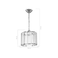 Lampa Lavina, Pako World, E27, Auriu, 20x20x20 cm - 4