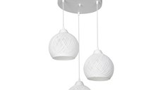 Lampa PWL-0973, Pako World, E27, Alb, 35x35x18 cm