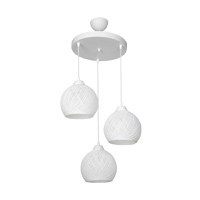 Lampa PWL-0973, Pako World, E27, Alb, 35x35x18 cm - 1
