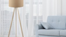 Lampadar AYD-1518 Bej/Stejar