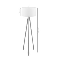 Lampadar AYD Gri 140x38x38 cm - 3