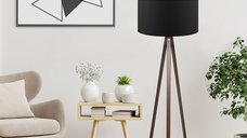 Lampadar AYD Negru 140x38x38 cm