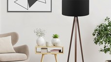 Lampadar AYD Negru 140x38x38 cm