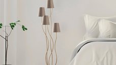 Lampadar Bonibon Auriu 44x44x160 cm