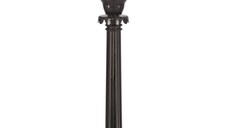 Lampadar de exterior 68180 Negru 95x25 cm