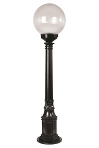 Lampadar de exterior M4B Negru 90x25 cm - 1