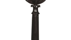 Lampadar de exterior M6BOP Negru 100x30 cm