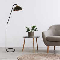 Lampadar Delta Siyah Lambader Retro 3 Baslikli Negru - 1