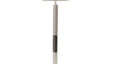 Lampadar din Metal PWL-0940, E27, argintiu-negru-gri, 43x43x153 cm