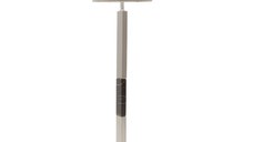 Lampadar din Metal PWL-0940, E27, argintiu-negru-gri, 43x43x153 cm
