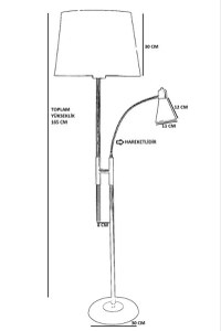 Lampadar Forza Gri - 4