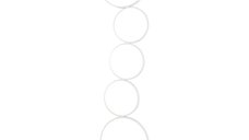 Lampadar LED Chemal Alb 30x30x130 cm