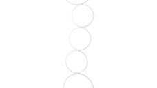 Lampadar LED Chemal Alb 30x30x130 cm