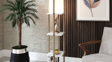 Lampadar Nora - Alb
