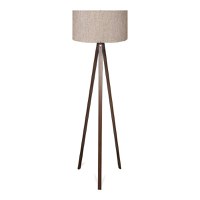 Lampadar PWL-1059, Pako World, E27, Bej-Nuc, 38x38x140 cm - 1