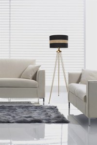 Lampadar Star Eskitme Lambader Silindir 02 Rattan Abajurlu Aramiu - 1