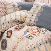 Lenjerie 1 Persoana Dakota Gri (Bumbac 100%) - 3