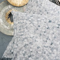 Lenjerie 1 Persoana Molly Antracit cu elastic 100x200 (Bumbac 100%) - 3