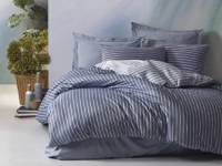 Lenjerie Bamboo Albastra (Bambus) - 1