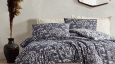 Lenjerie Bella Bleumarin (Bumbac 100%)