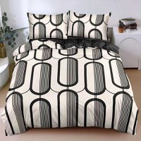 Lenjerie Black Frame (Bumbac Satinat) - 1