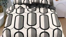 Lenjerie Black Frame (Bumbac Satinat)