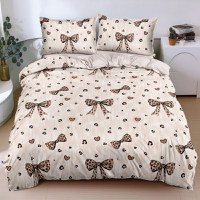 Lenjerie Chic Cappuccino (Bumbac Satinat) - 1