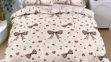 Lenjerie Chic Cappuccino (Bumbac Satinat)