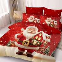 Lenjerie Craciun Noel V104 6 Piese (Finet) - 1