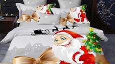 Lenjerie Craciun Noel V43 6 Piese (Finet)