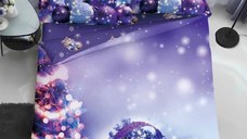 Lenjerie Craciun pentru 1 persoana Xmas V79 (Finet)